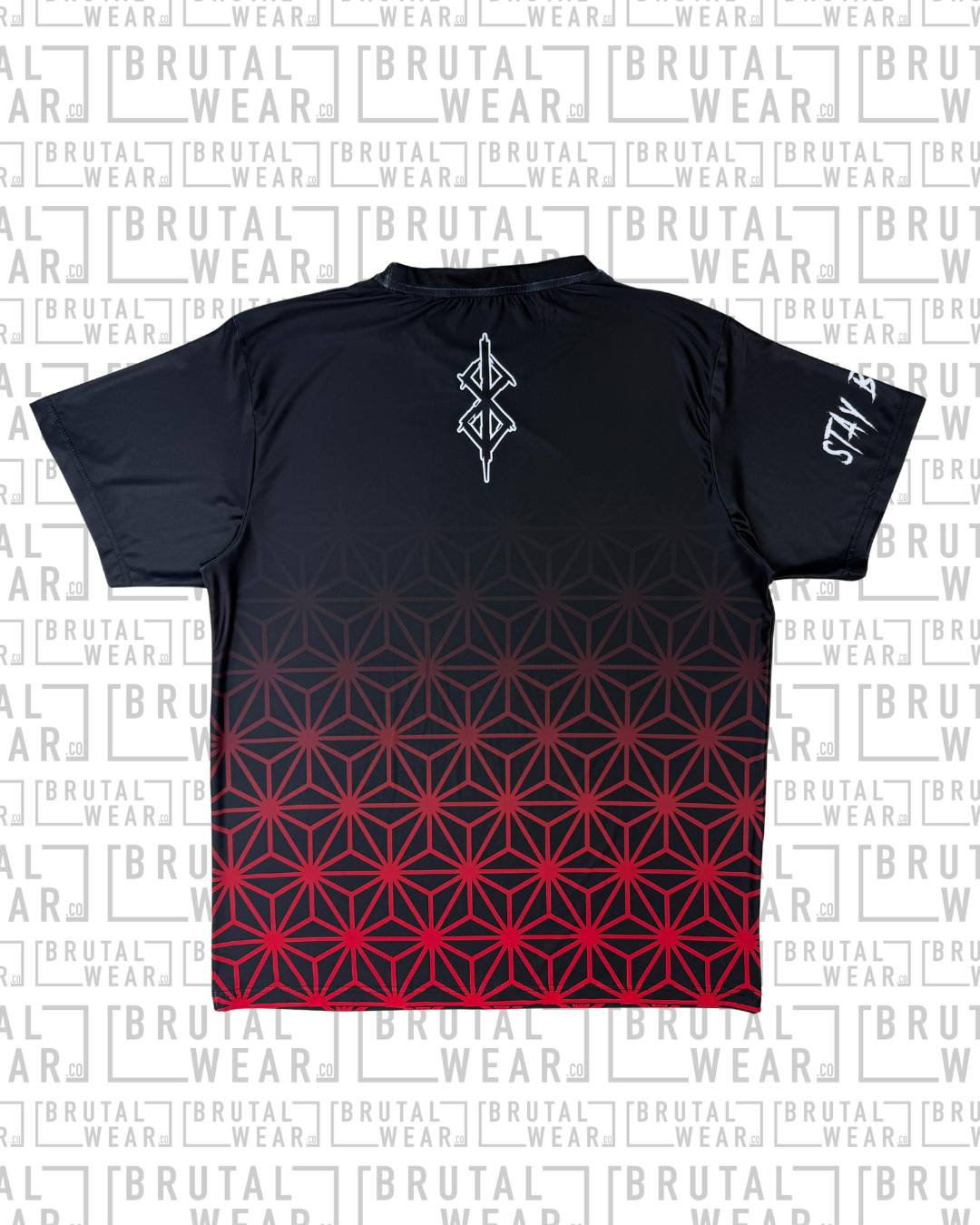 Icon Dry Fit - Red Geo Fade