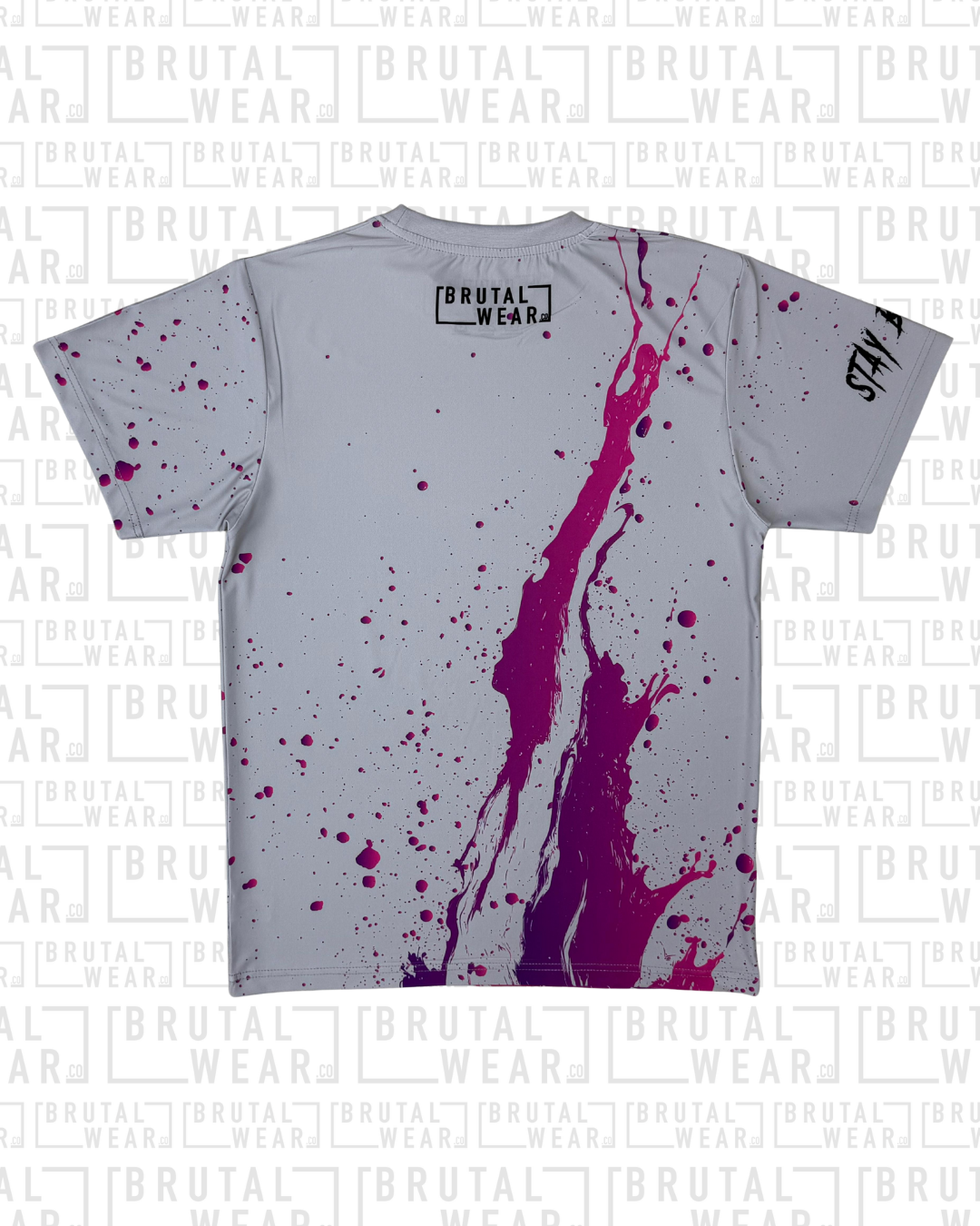 Icon Dry Fit - Grey/Purple Splatter