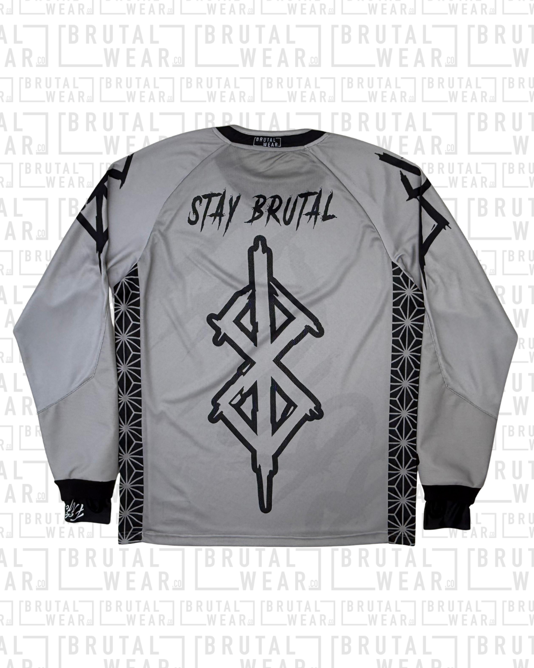 Icon Jersey - Brutal Print Grey