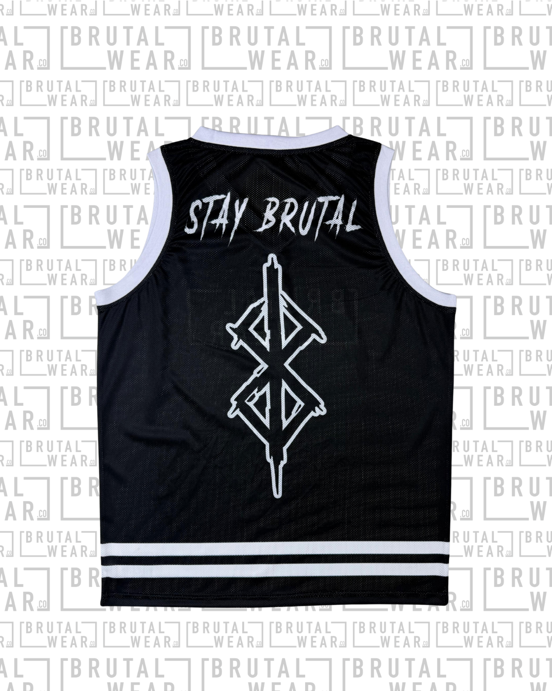 Streetball Jersey - Black / White