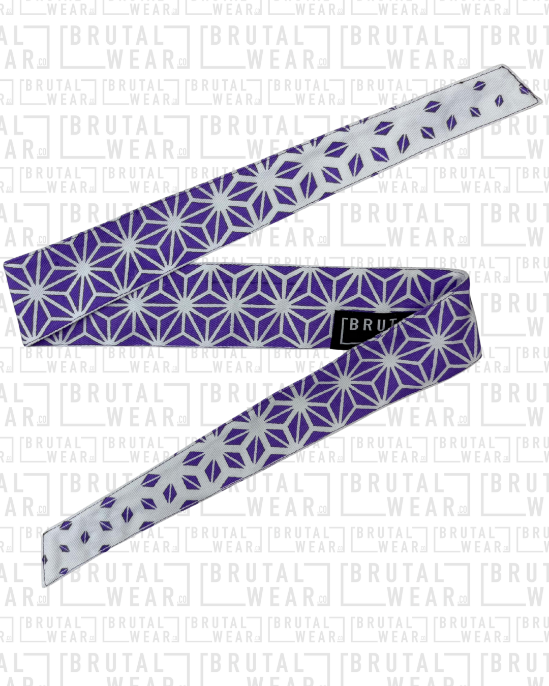 Headband - Purple Geo Fade