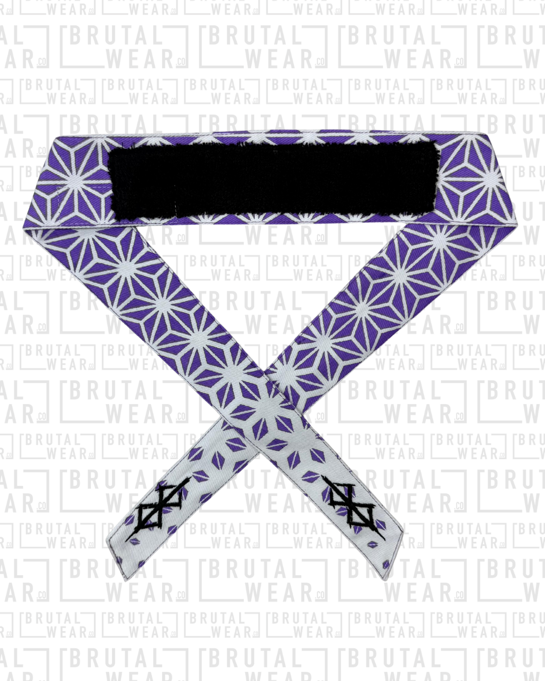 Headband - Purple Geo Fade
