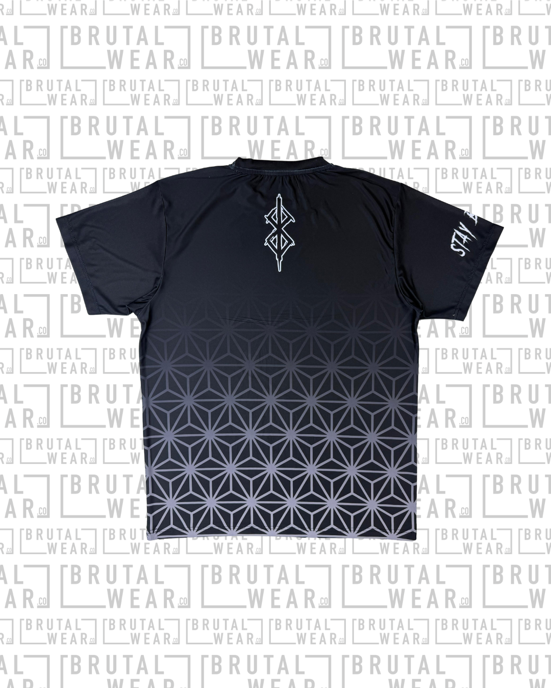 Icon Dry Fit - Grey Geo Fade