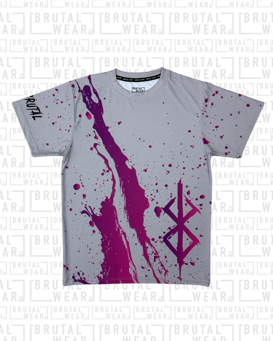Icon Dry Fit - Grey/Purple Splatter