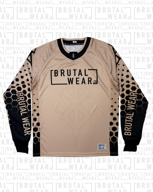 Icon Jersey - Hex Fade FDE