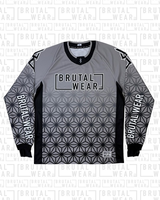Icon Jersey - Geo Fade Grey