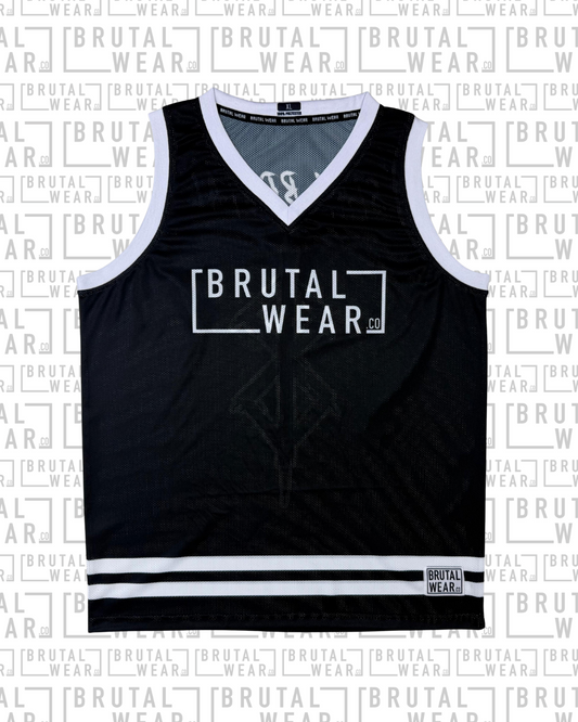 Streetball Jersey - Black / White